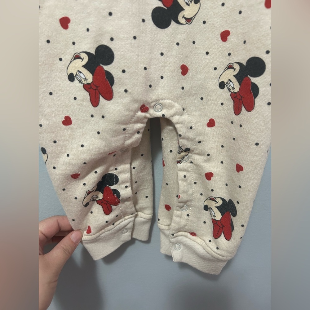 Disney baby Mini Mouse Ruffle Overalls - Picture 2 of 10